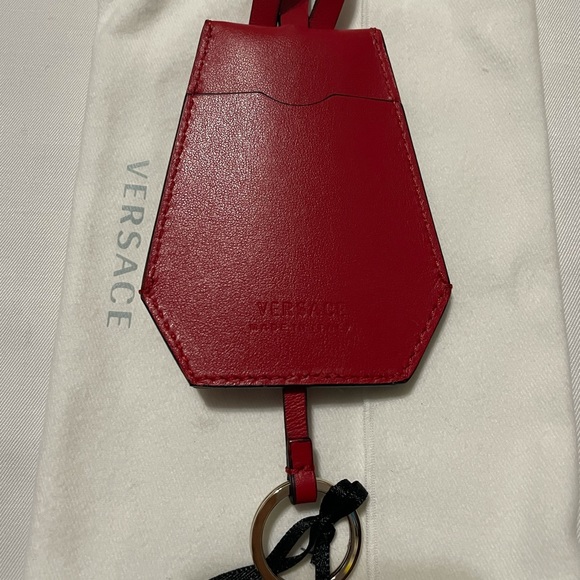 SOLD Authentic Versace bag charm with key ring - Picture 3 of 7
